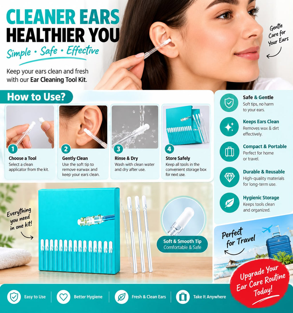 Ear Wax Cleaner Stick 24pcs (Pack of 1)